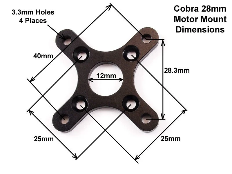 Cobra C-2808/22 Brushless Motor, Kv=1330 8 Cobra C-2808/22 Brushless Motor, Kv=1330 - Image 6