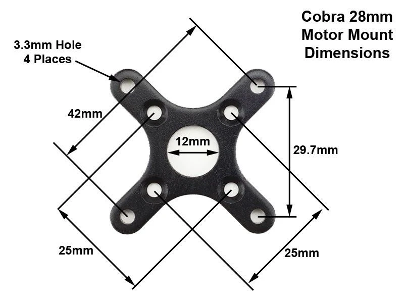 Cobra C-2826/12 Brushless Motor, Kv=760 6 Cobra C-2826/12 Brushless Motor, Kv=760 - Image 4