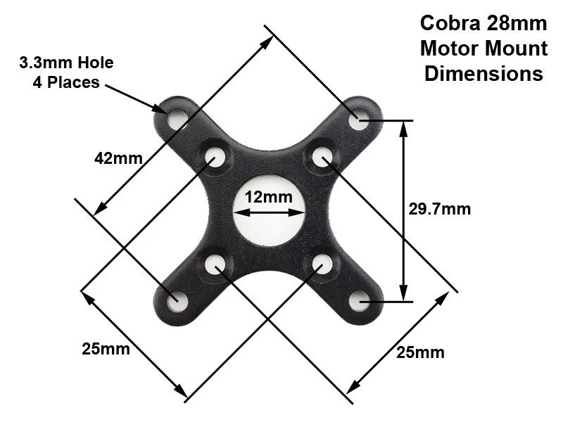 Cobra C-2814/16 Brushless Motor, Kv=1050 8 Cobra C-2814/16 Brushless Motor, Kv=1050 - Image 6