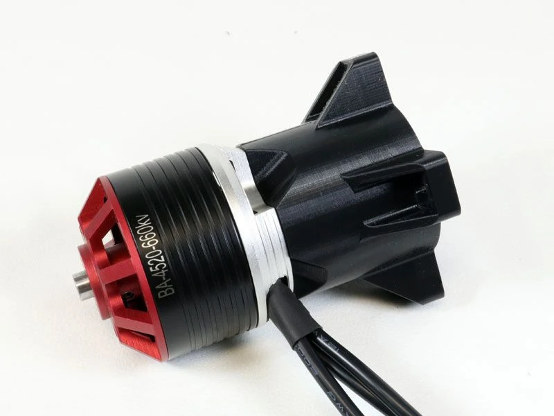 3D Printed Motor Mount For 45mm Motors, 60mm Length 6 3D Printed Motor Mount For 45mm Motors, 60mm Length - Image 4