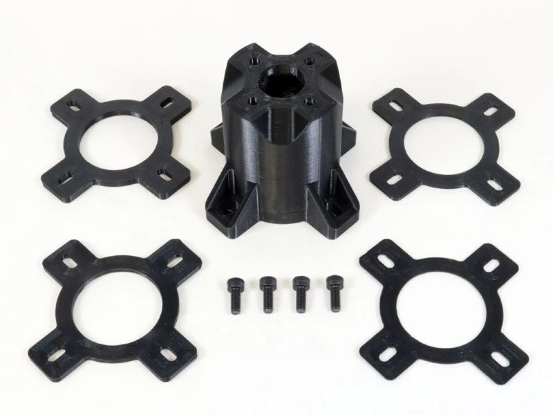 3D Printed Motor Mount For 45mm Motors, 60mm Length 4 3D Printed Motor Mount For 45mm Motors, 60mm Length - Image 2