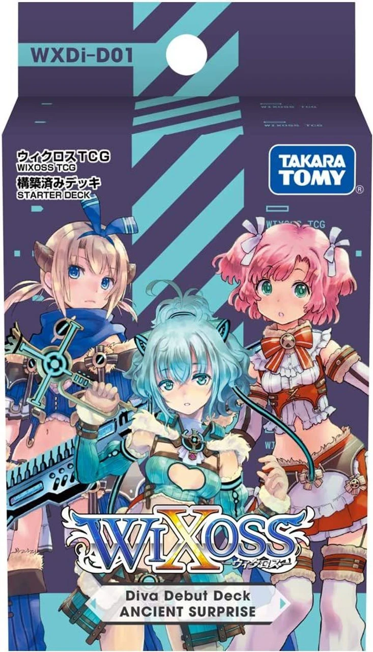 WIXOSS TCG Booster Box- WXDI-D01 - Pre-Built Deck DIVA DEBUT DECK Ancient Surprise 3 WIXOSS TCG Booster Box- WXDI-D01 - Pre-Built Deck DIVA DEBUT DECK Ancient Surprise