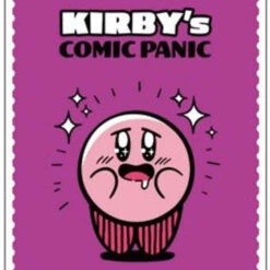 Ensky Kirby's Comic Panic Character Card Sleeve Drooling Kirby 65pcs