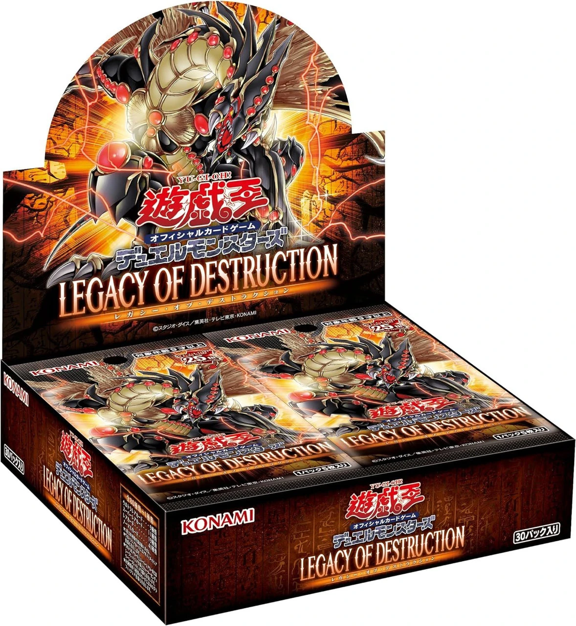 Konami Yu-Gi-Oh! Yugioh OCG LEGACY OF DESTRUCTION Booster Box 3 Konami Yu-Gi-Oh! Yugioh OCG LEGACY OF DESTRUCTION Booster Box