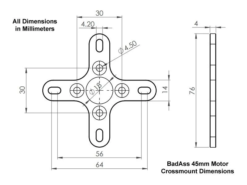 BadAss 4530-550Kv Brushless Motor 11 BadAss 4530-550Kv Brushless Motor - Image 9