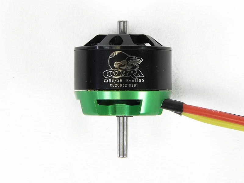 Cobra C-2208/26 Brushless Motor, Kv=1550 3 Cobra C-2208/26 Brushless Motor, Kv=1550