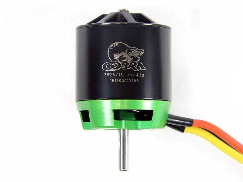 Cobra C-3525/18 Brushless Motor, Kv=430 3 Cobra C-3525/18 Brushless Motor, Kv=430