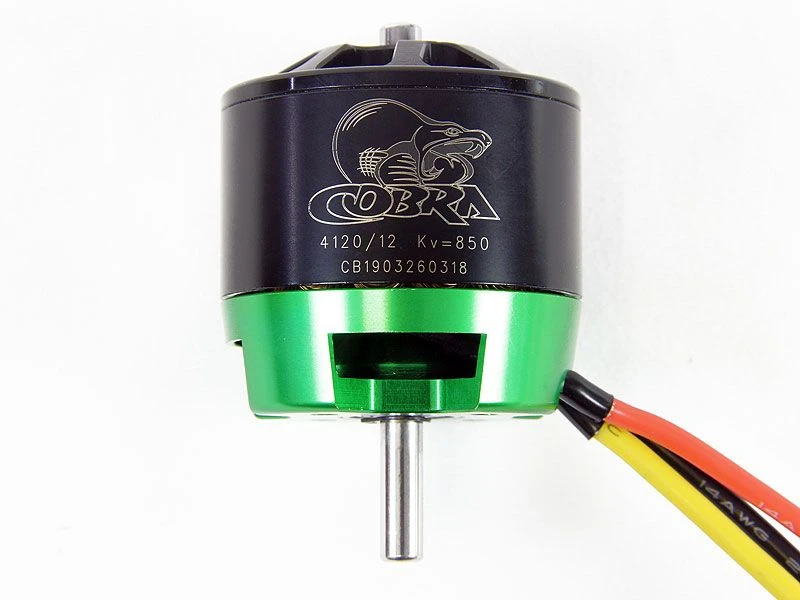 Cobra C-4120/12 Brushless Motor, Kv=850 3 Cobra C-4120/12 Brushless Motor, Kv=850