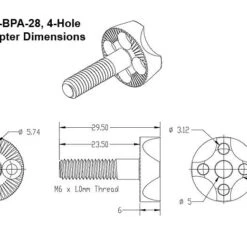 Cobra C-2826/12 Brushless Motor, Kv=760 11 Cobra C-2826/12 Brushless Motor, Kv=760 -Bandai shop c bpa 28 4 hole l 1