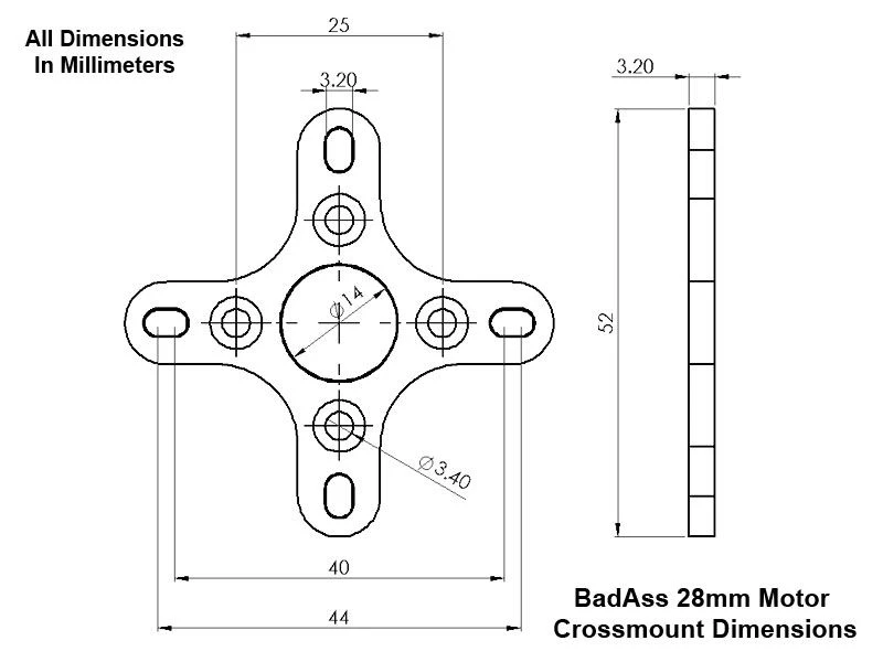 BadAss 2814-1950Kv Brushless Motor 12 BadAss 2814-1950Kv Brushless Motor - Image 11