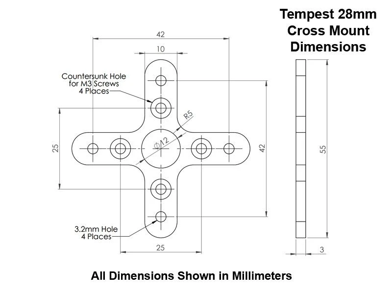 Tempest 2814-1700Kv Brushless Motor 10 Tempest 2814-1700Kv Brushless Motor - Image 8