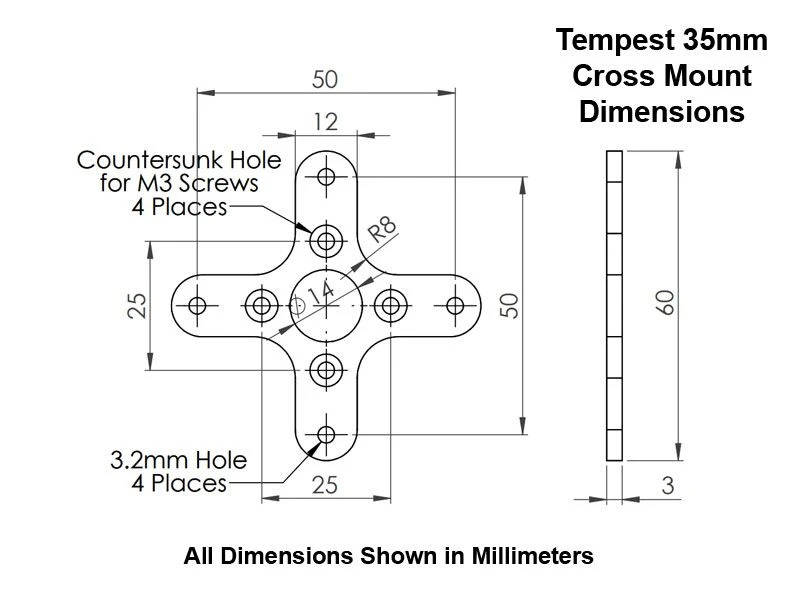 Tempest 3525-780Kv Brushless Motor - Image 7